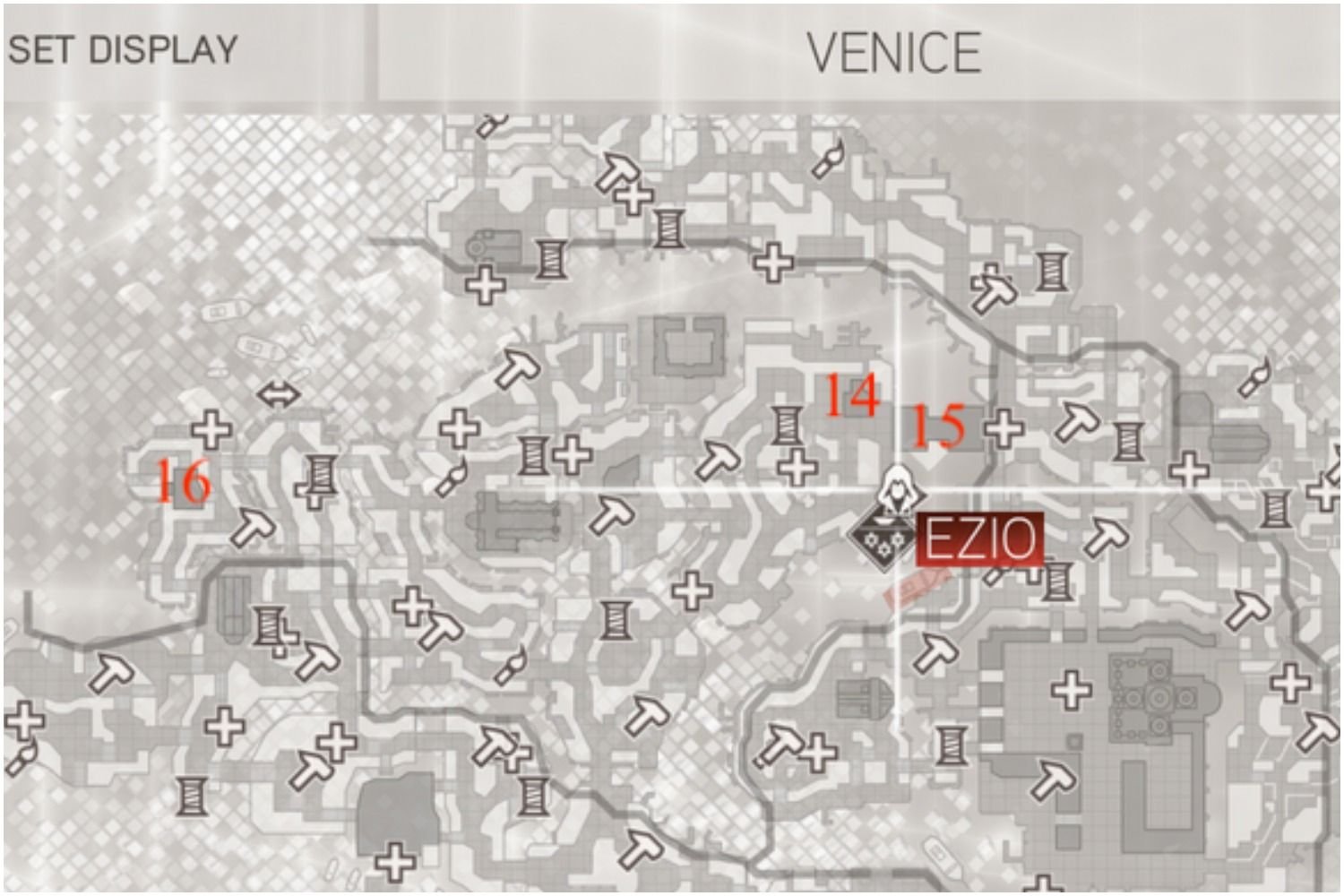 Assassin's Creed 2 Venice glyph locations