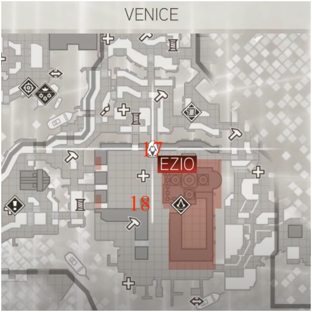 Assassin's Creed 2 Venice's San Marco glyph locations