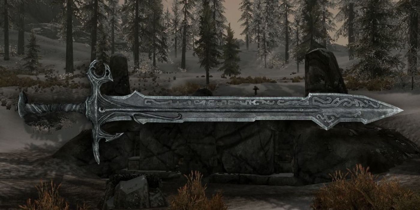 Skyrim Eduj with outside background