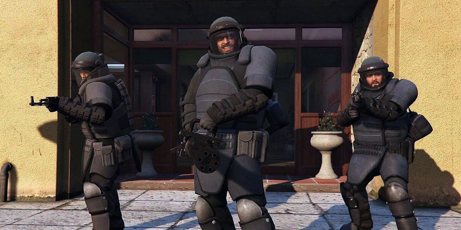 GTA 5 Using Ballistic Armor in The Paleto Score