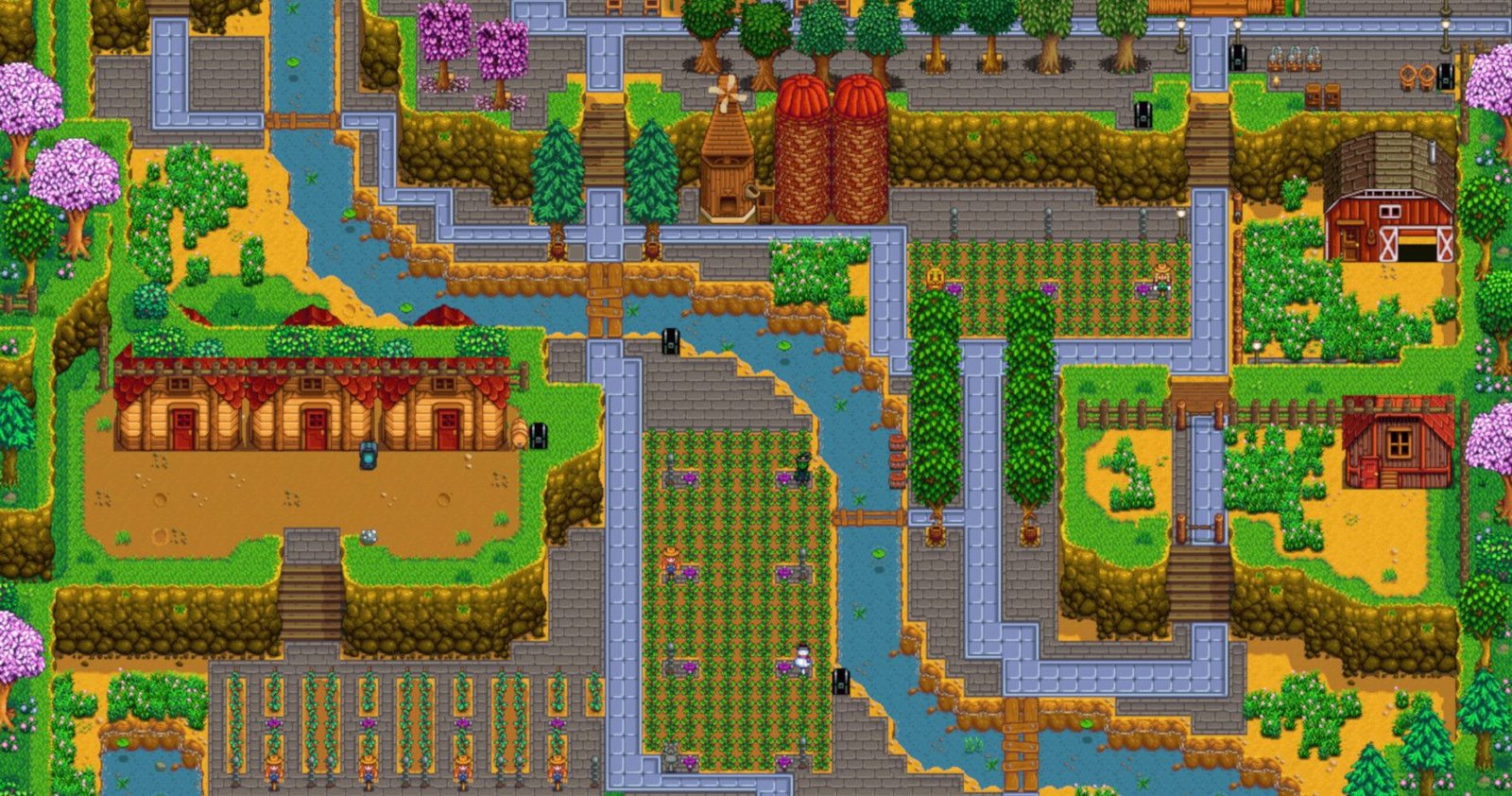 the hilltop farm in stardew valley best stardew valley farm layouts