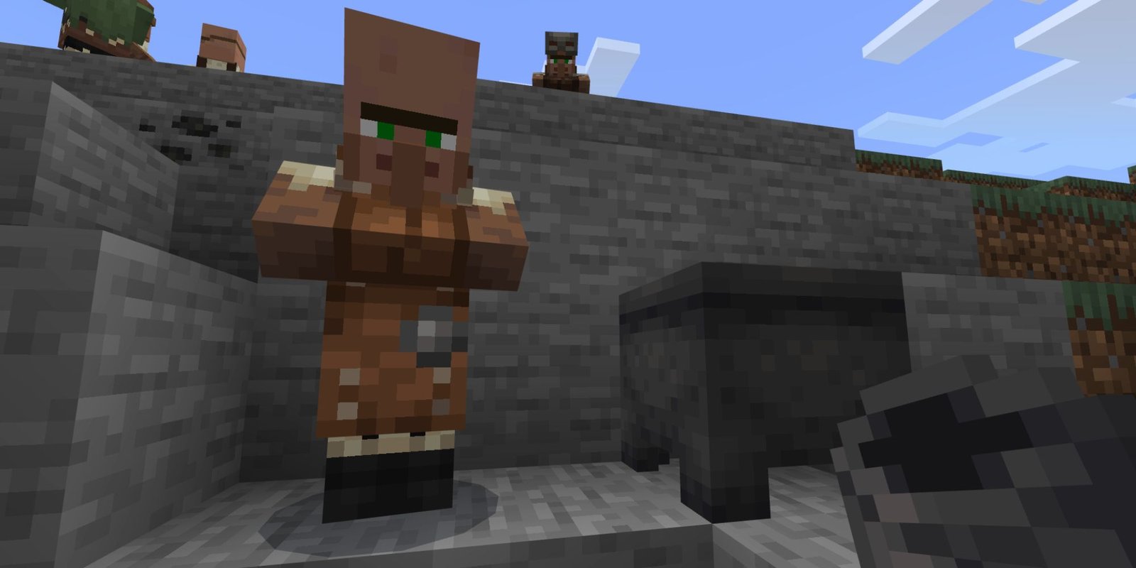 Minecraft Screenshot Of Leatherworker