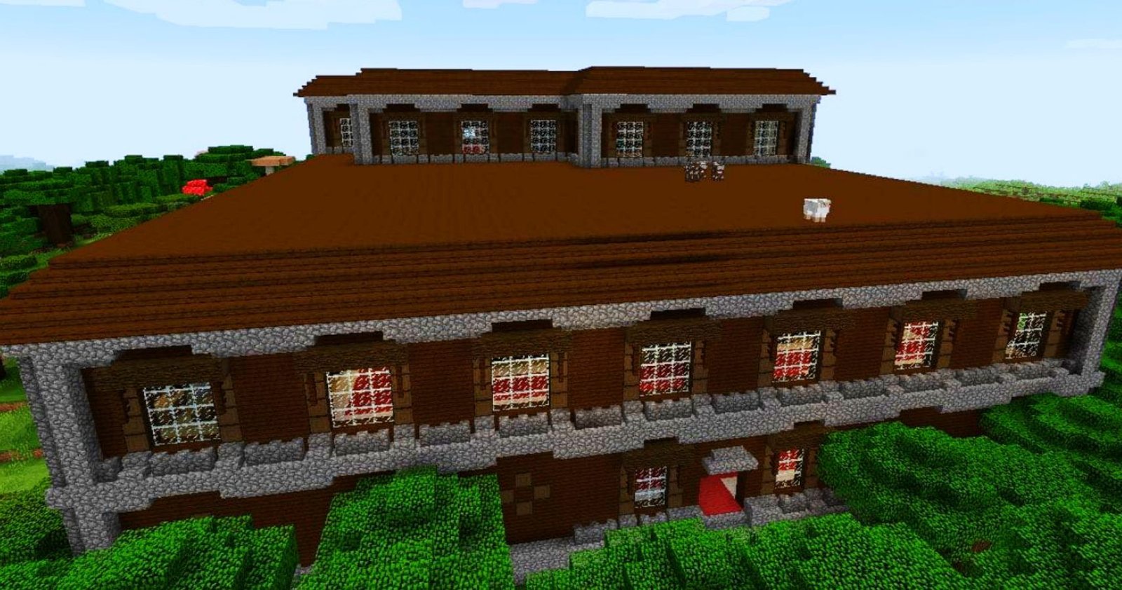 Minecraft Woodland Mansion Feature