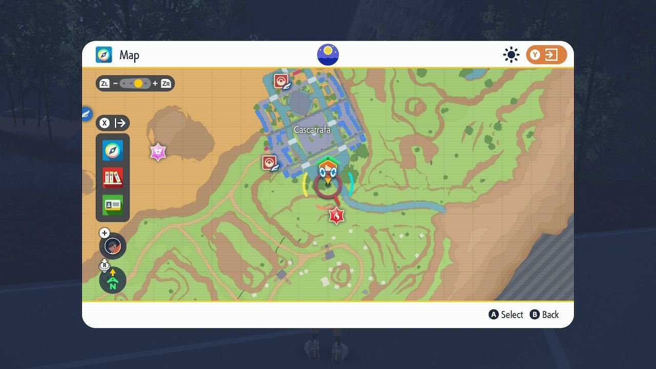 Water Stone Location Cascarrafa Gym