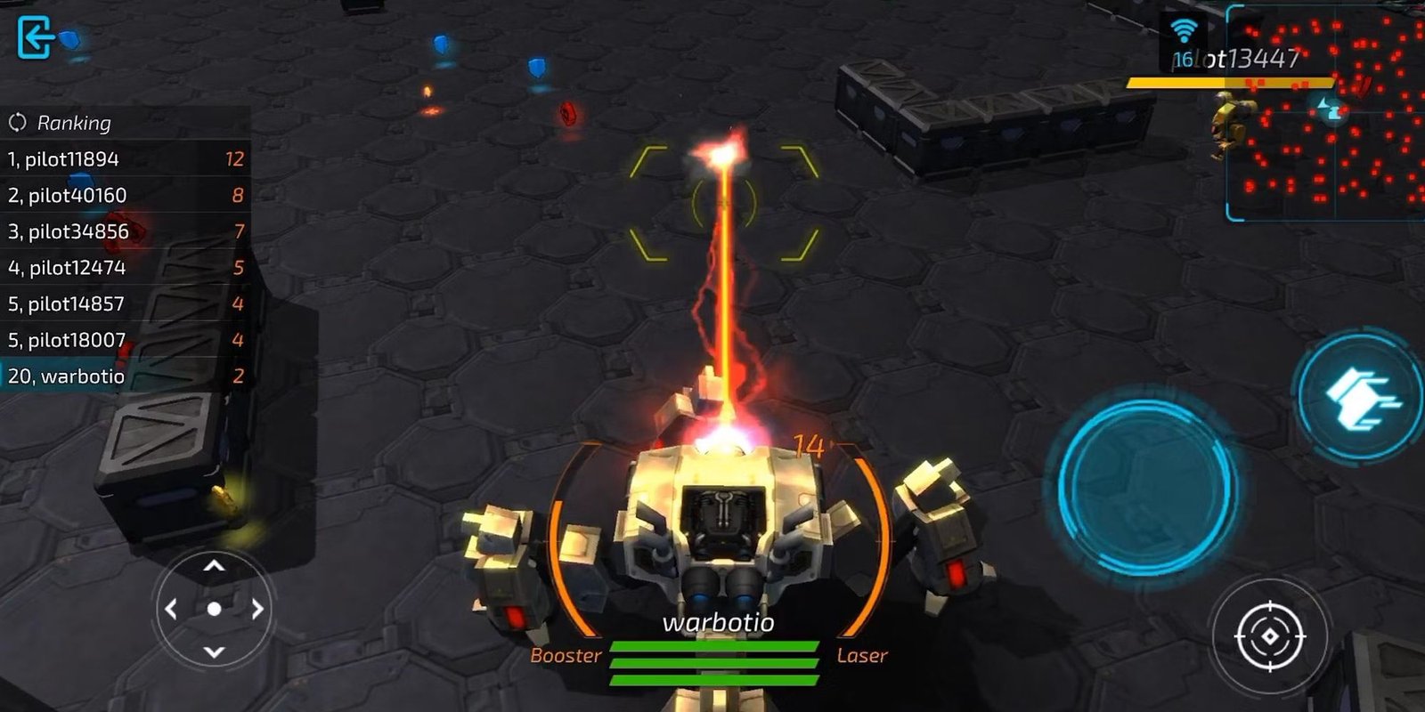 Warbot Io Title Art Showing Warbots
