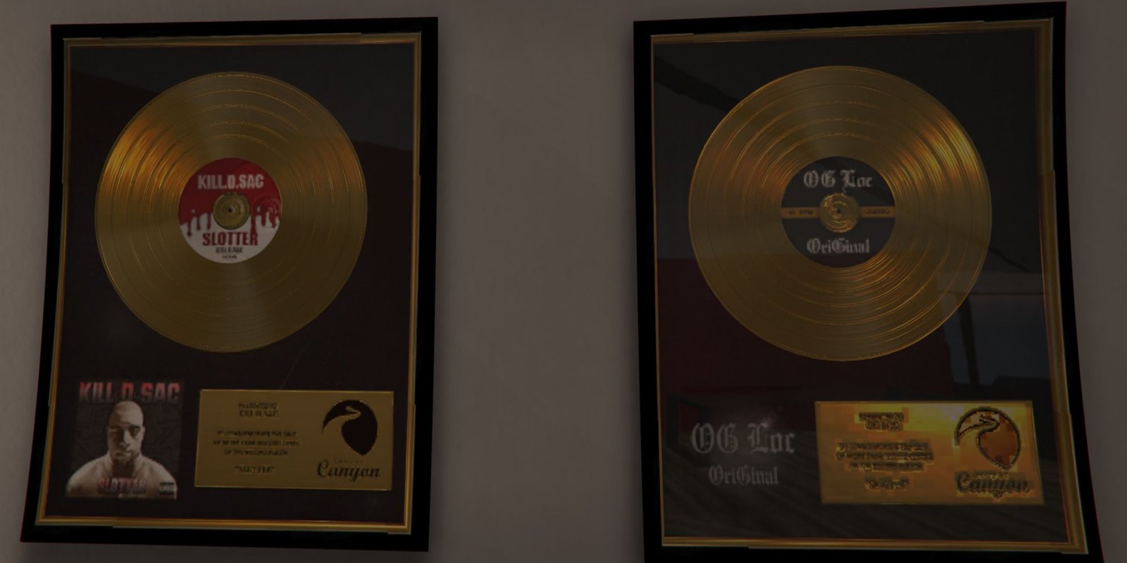 OG Loc Easter Egg in Franklin's Mansion in GTA V.
