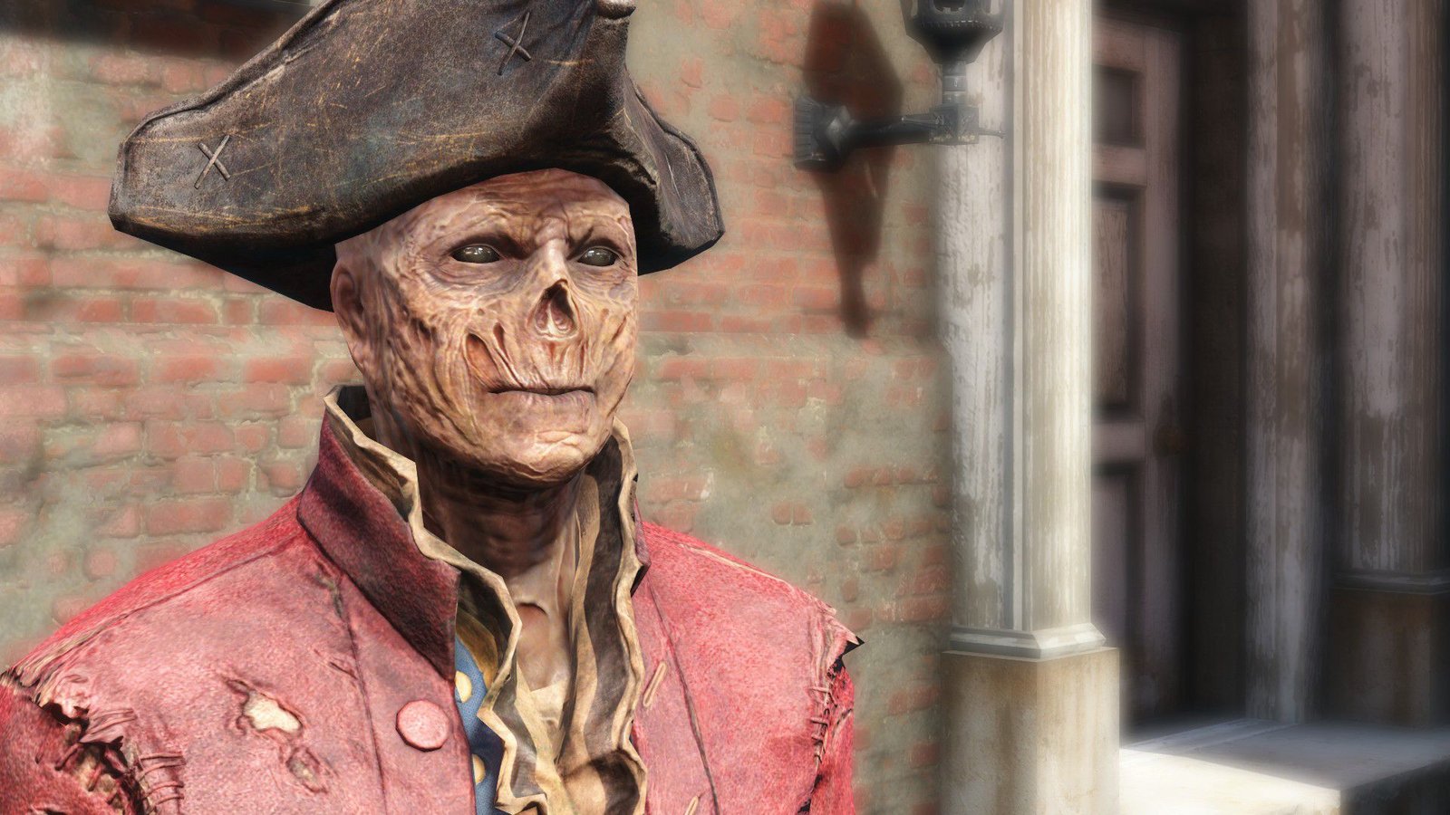 Ghoul companion John Hancock from Fallout 4
