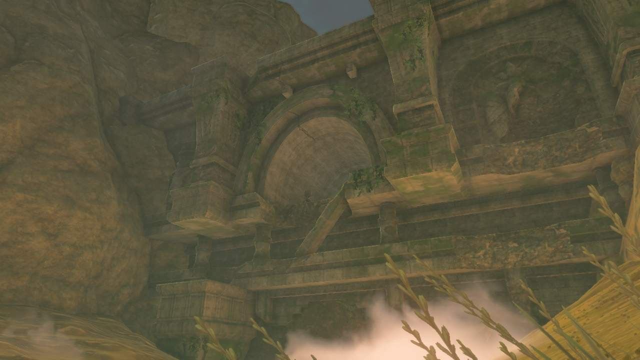 The Forgotten Temple's Entrance in in The Legend of Zelda Tears of the Kingdom