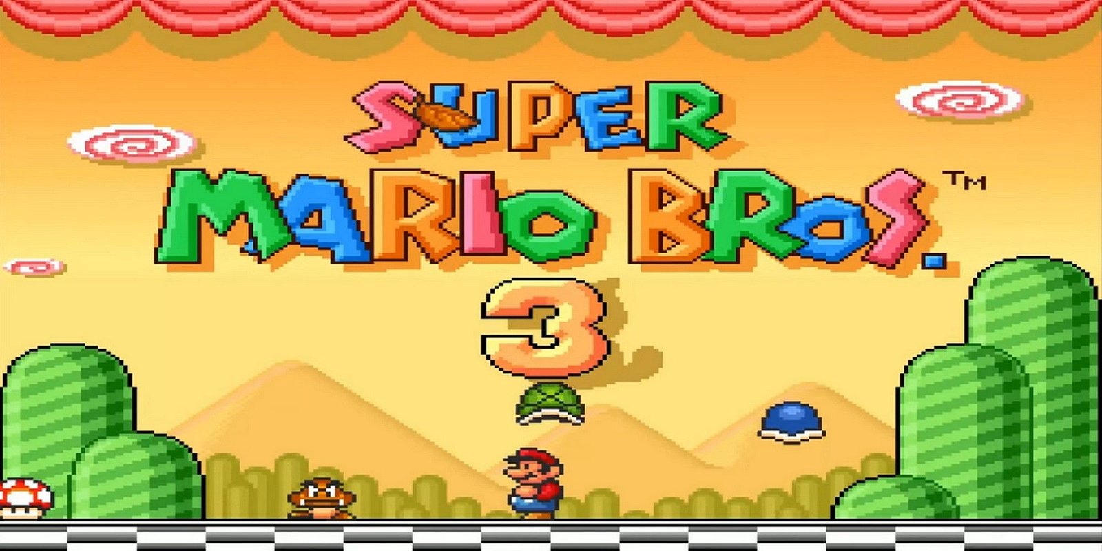 super mario bros 3 in color start screen all mario games in order mainline mario games
