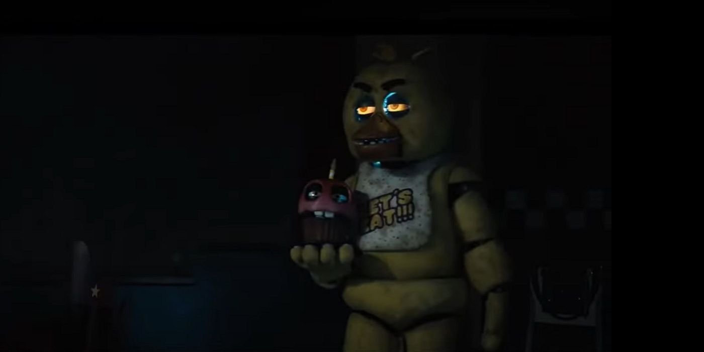 FNAF movie Chica with Cupcake
