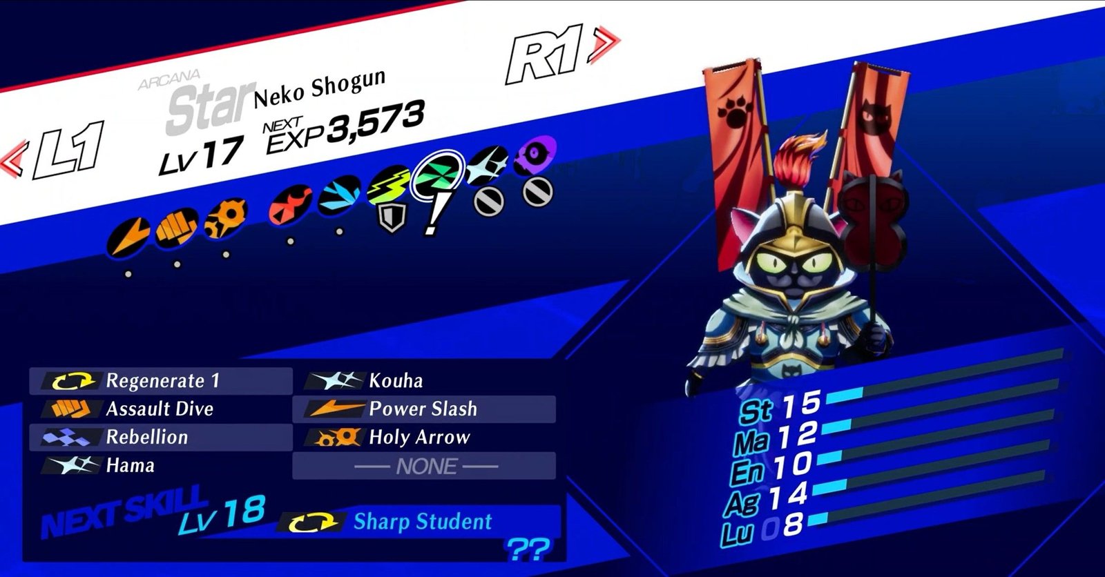 star persona neko shogun persona 3 reload fusions list p3r