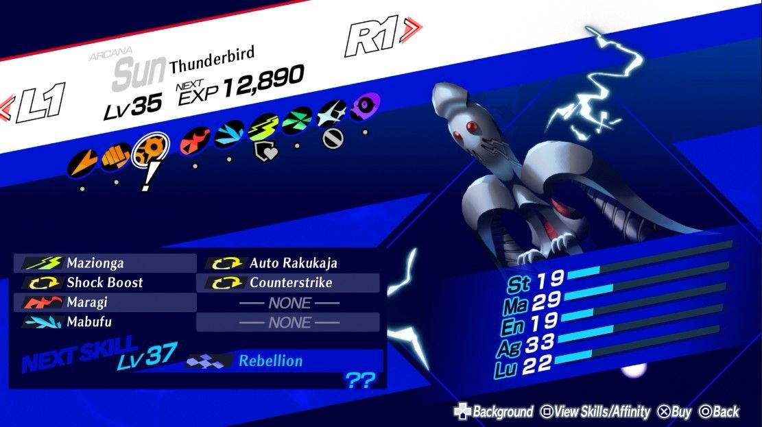thunderbird persona 3 reload p3r