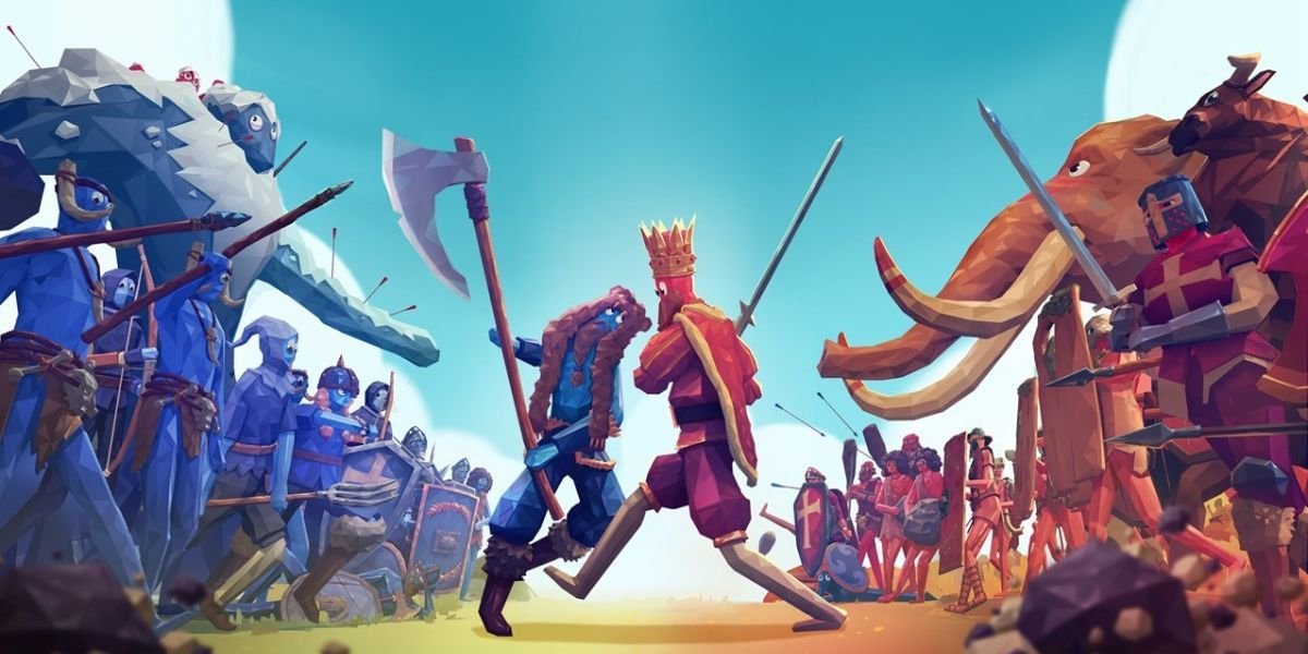 Armies clash in Totally Accurate Battle Simulator