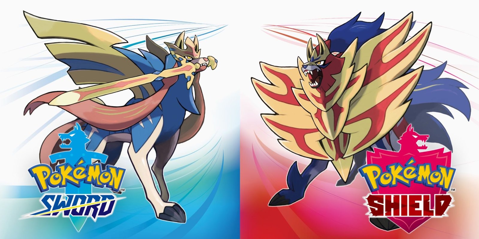 Pokemon Sword and Shield, Zacian and Zamazenta