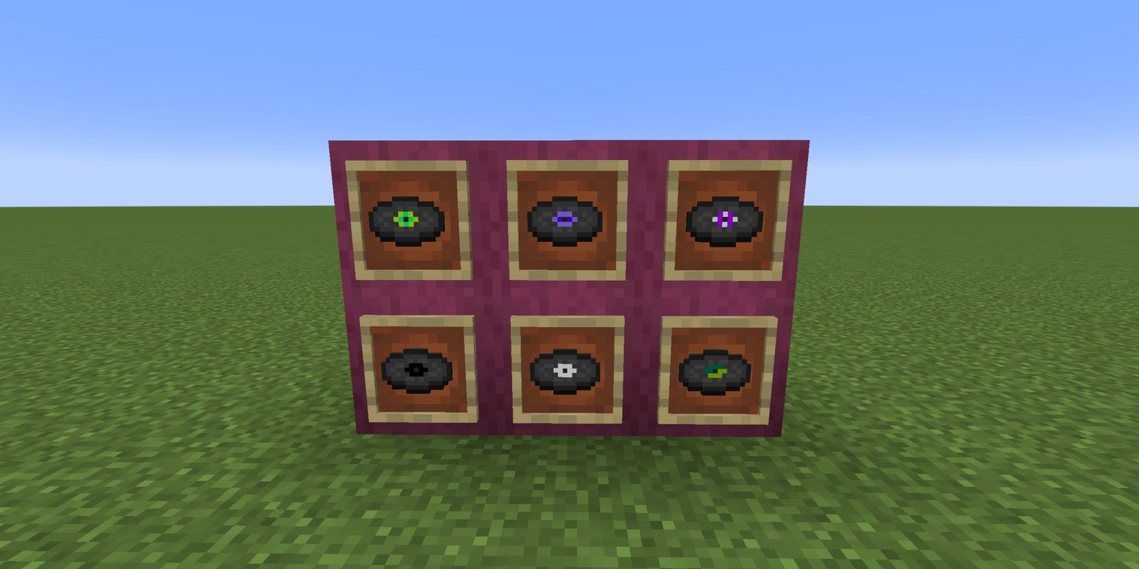 Minecraft Music Discs C418 far mall mellohi stal strad ward