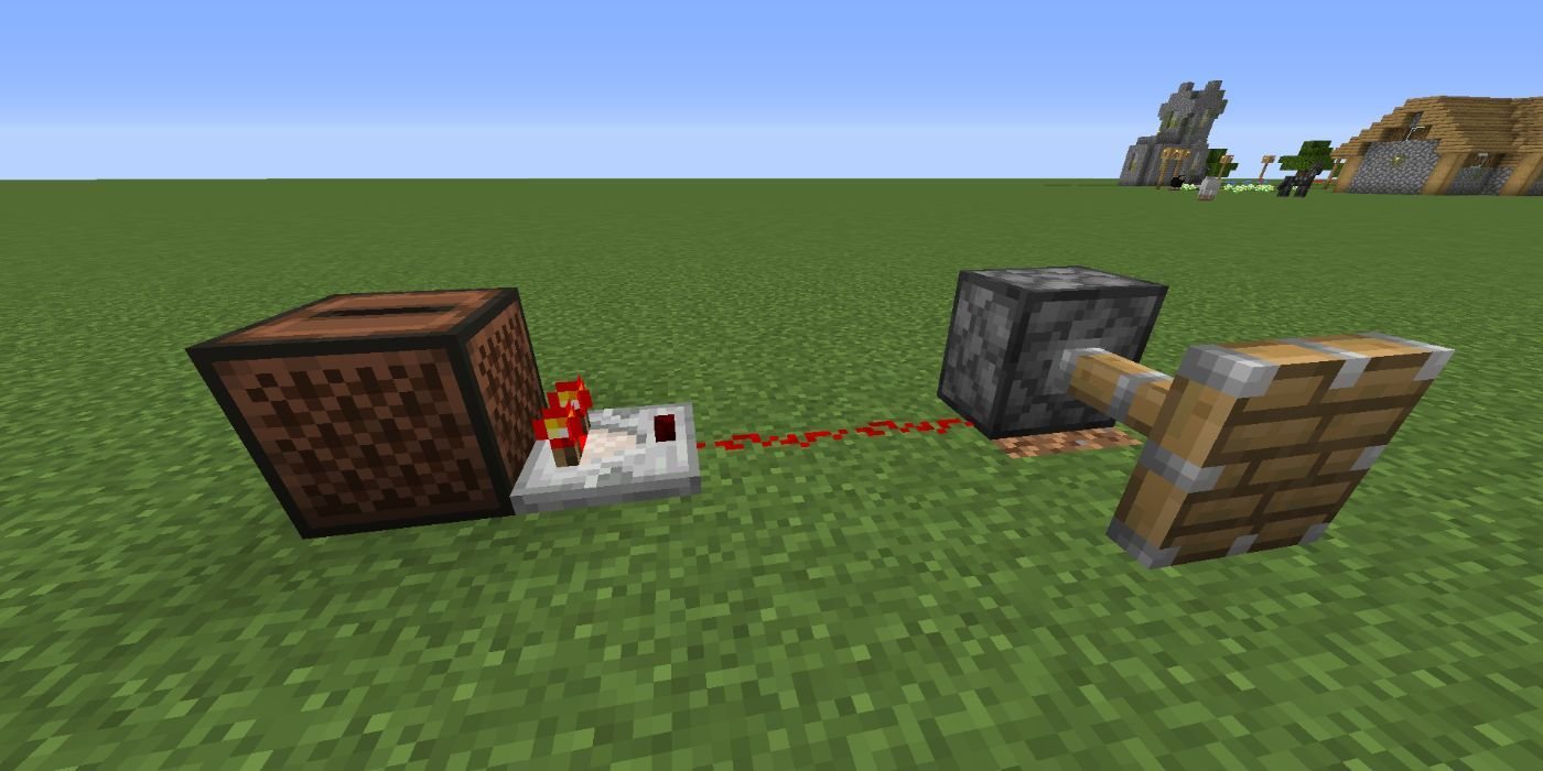 Minecraft Jukebox Redstone Signal