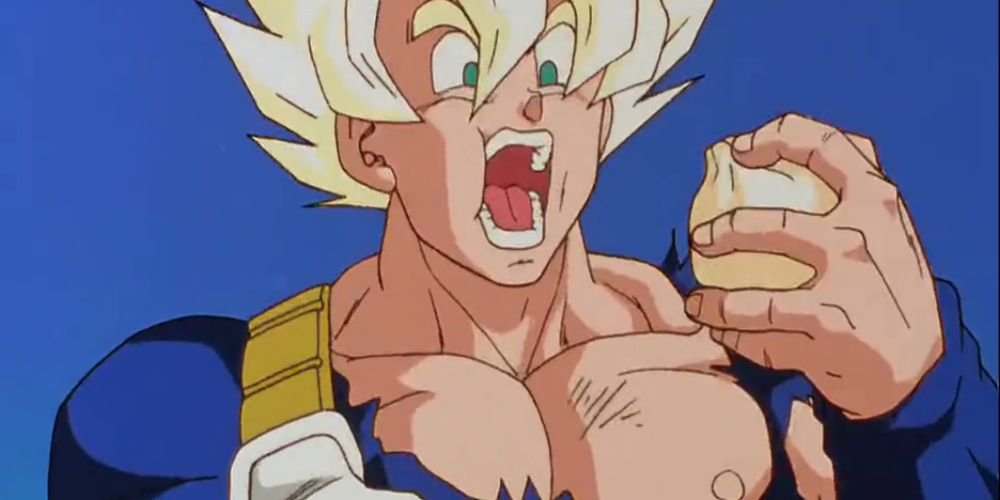 Mastered SSJ 1 Goku Dining At Kami's Lookout