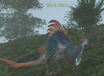 Final Fantasy 14 Blue Back