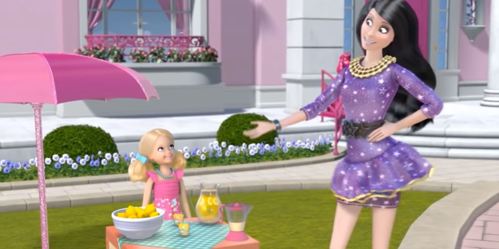 Chelsea and Raquelle in Sour Loser from Barbie: Life In The Dreamhouse