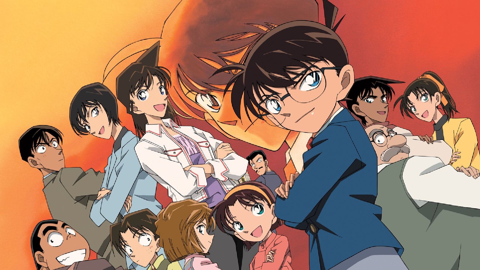 detective conan case closed promotional art