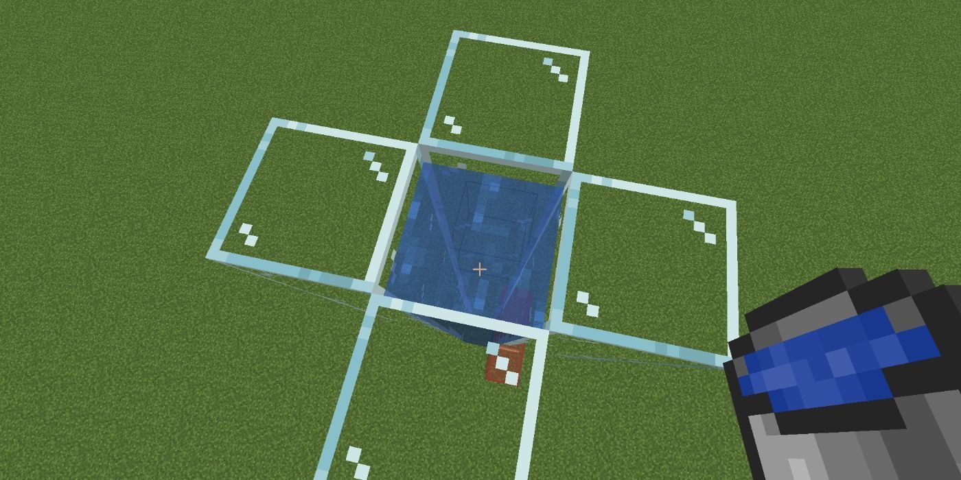 Minecraft Placing Water Inside Elevator