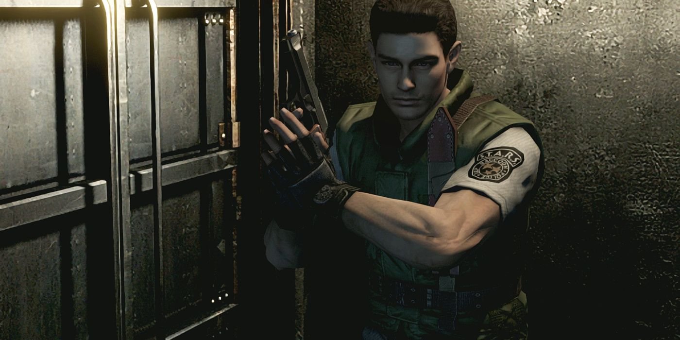 Resident Evil Remake Screenshot Of Chris Redfield