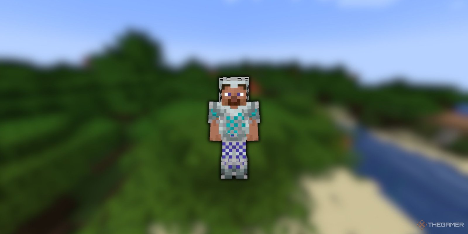 Minecraft_ Chainmail With Iron Trim