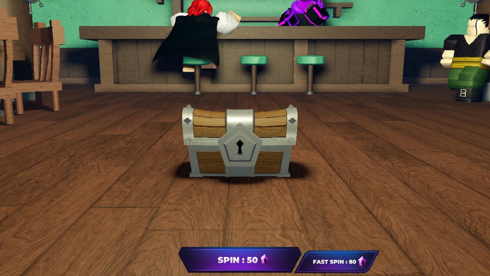 Roblox, Fruit Battlegrounds, The code redemption treasure chest