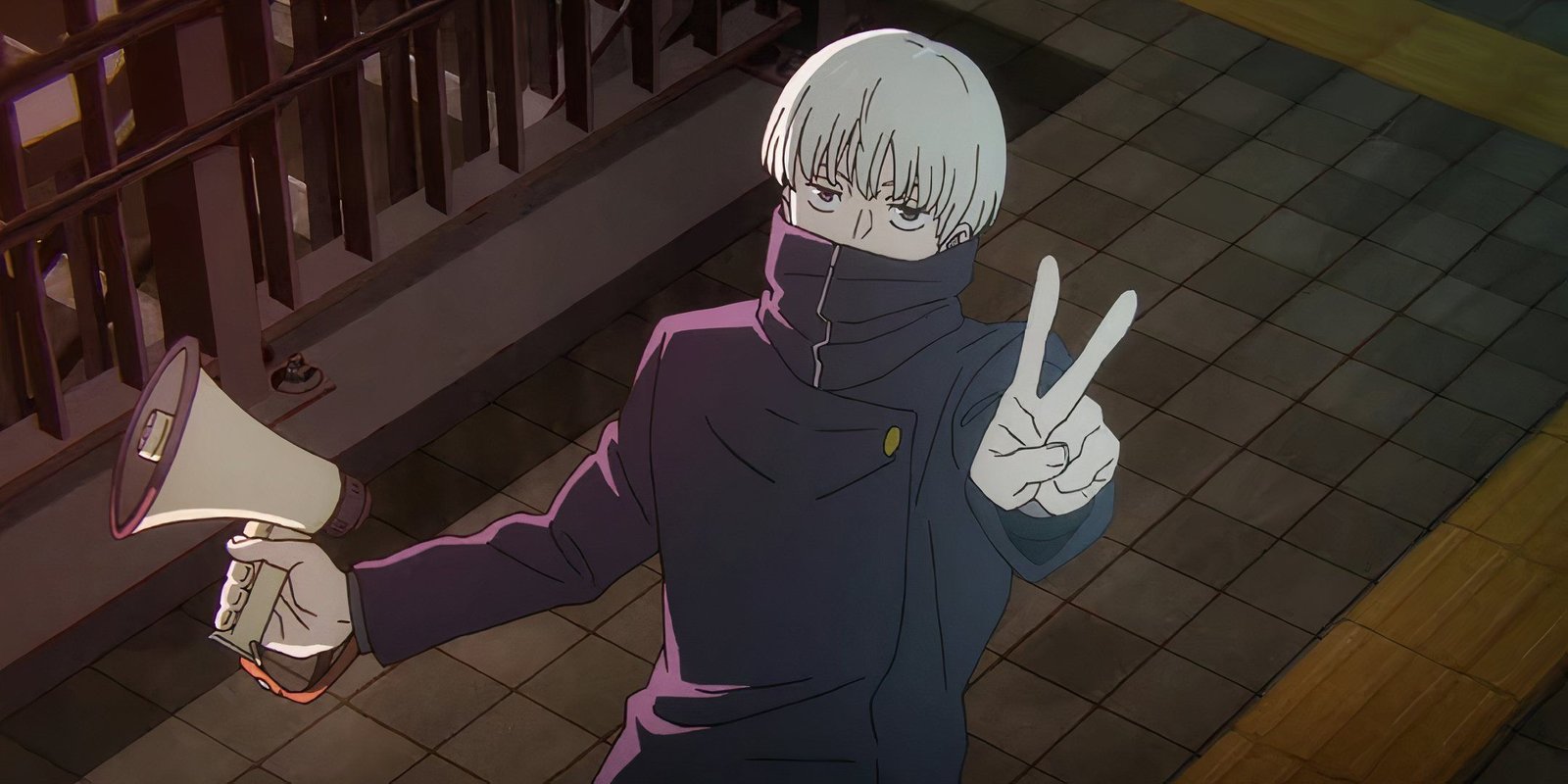 jujutsu kaisen image showing Toge Inumaki