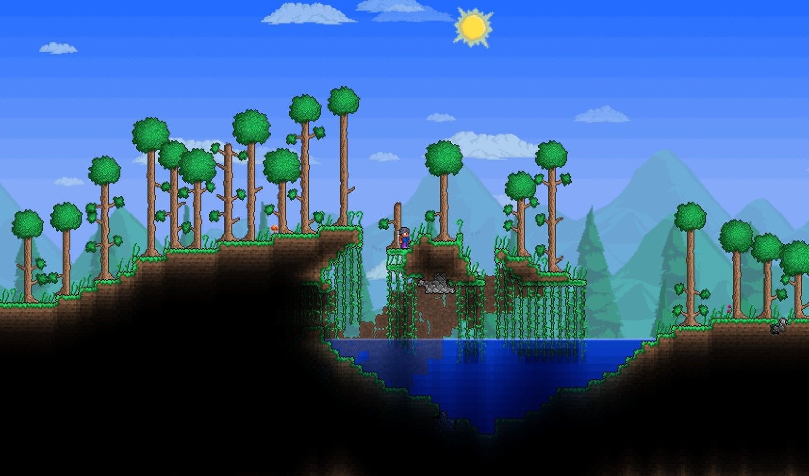 forest biome in terraria