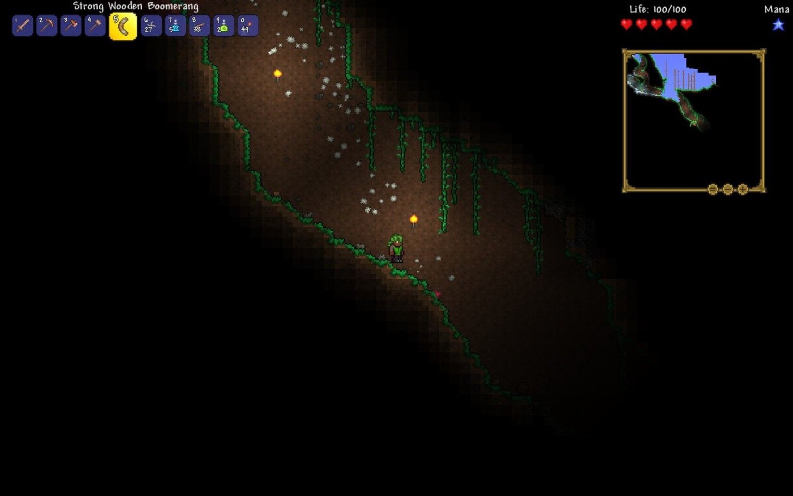 underground biome in terraria