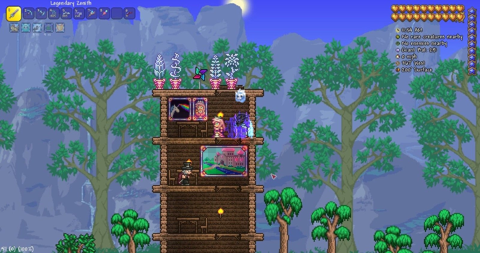 princess NPC in house in terraria