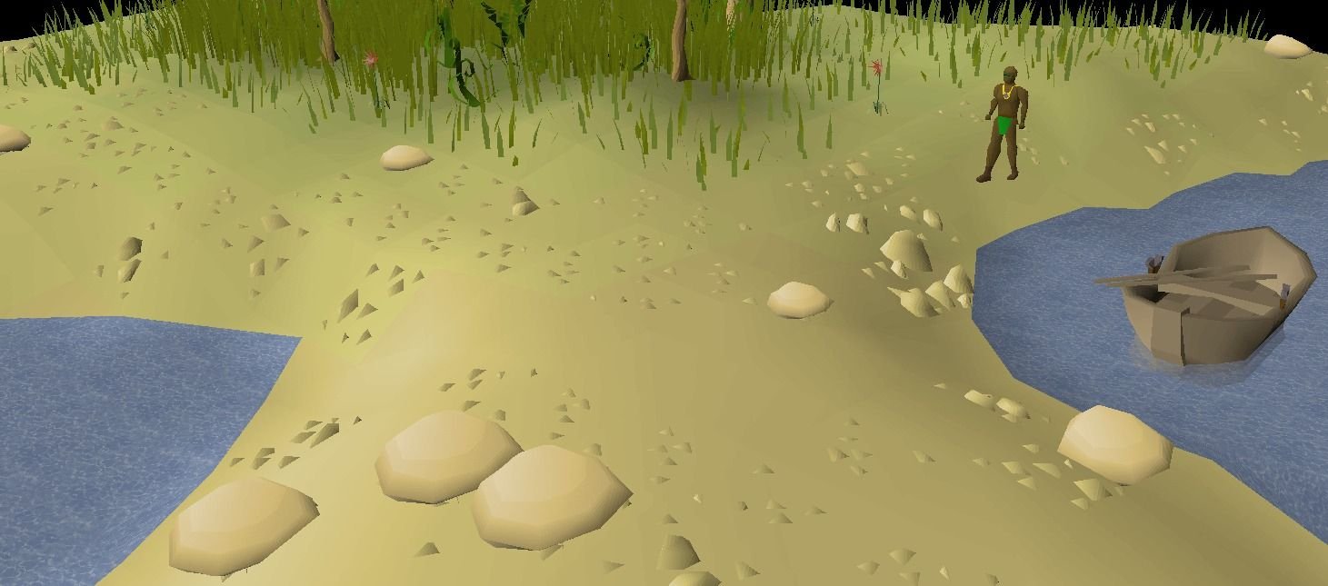 OSRS screenshot of Crabclaw Isle
