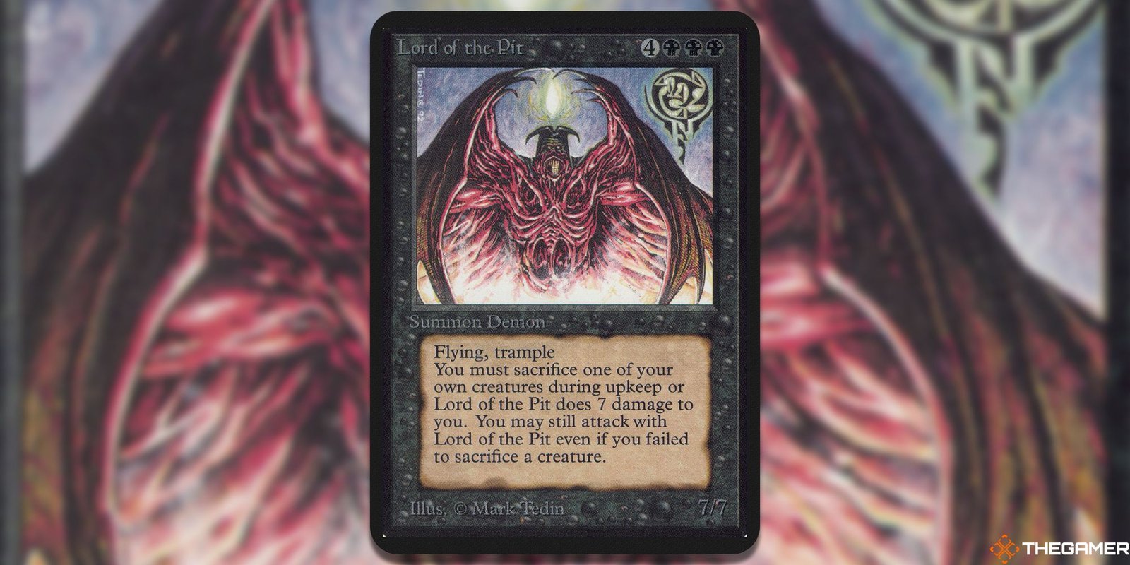 MTG Lord of the Pit