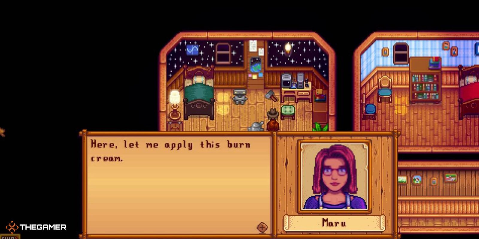 Stardew Valley - Maru 8 heart event