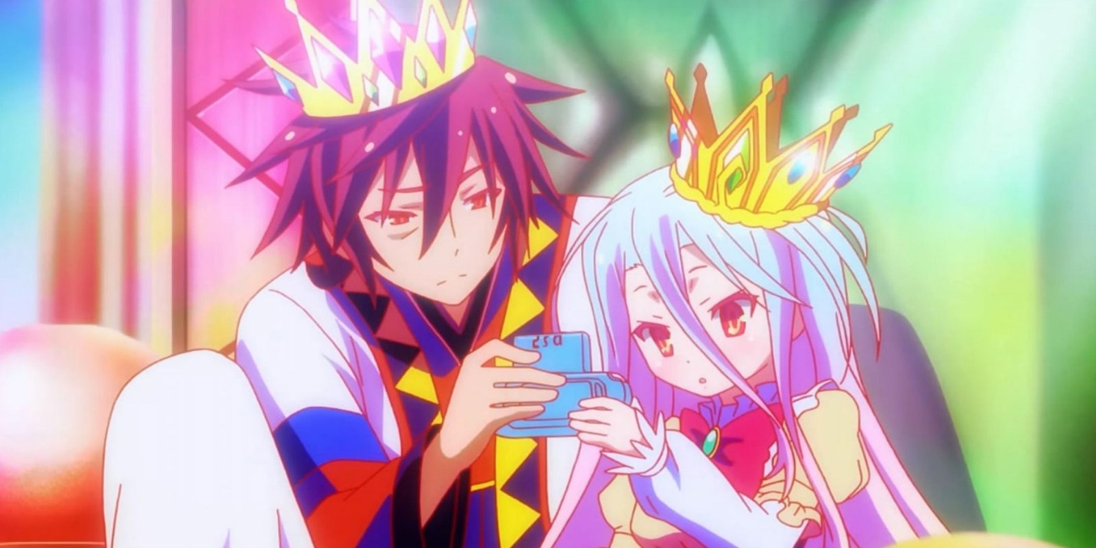 Sora and Shiro from No Game No Life.
