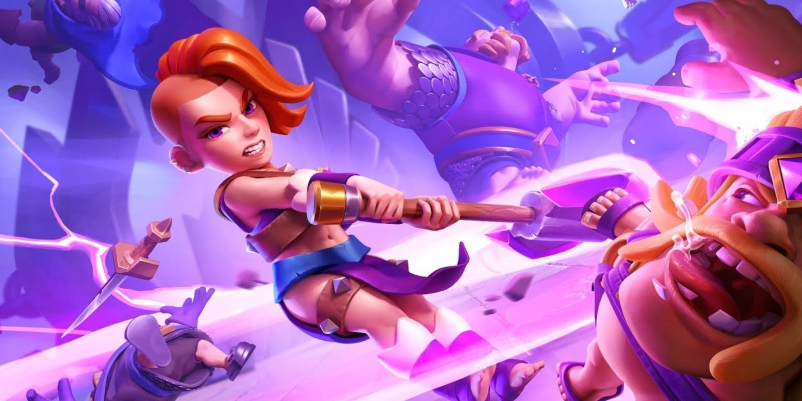Official Image of the Valkyrie Evolution in Clash Royale