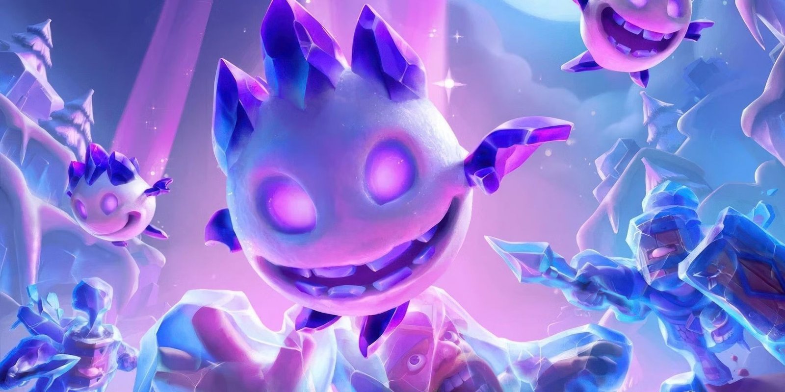 Official image of the Evolved Ice Spirit in Clash Royale