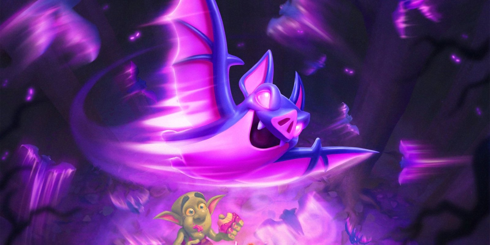 Official Image of the Bats Evolution in Clash Royale