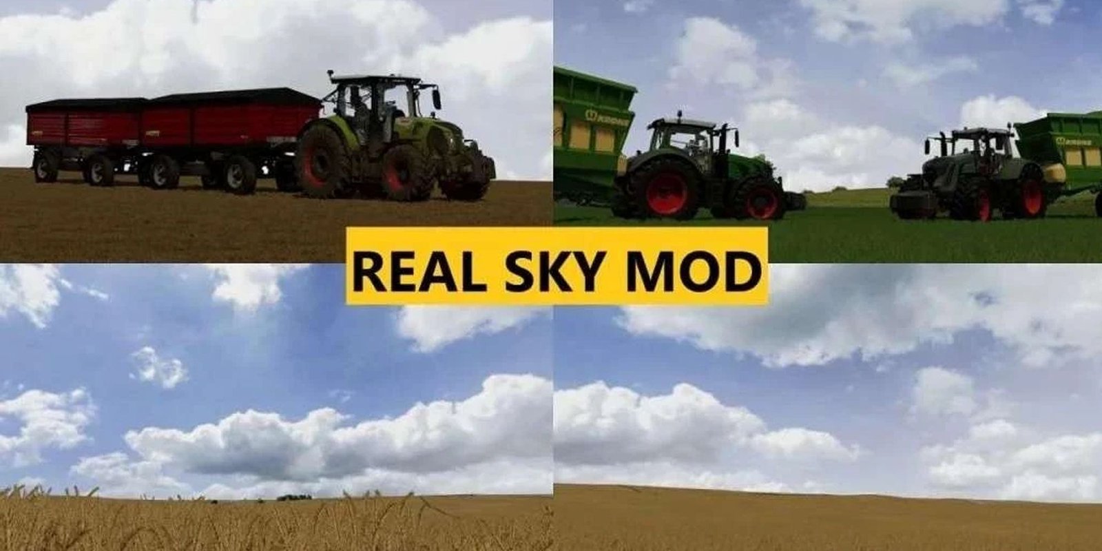 Farming Simulator 2022 Real Dynamic Sky Mod Showing The Skies