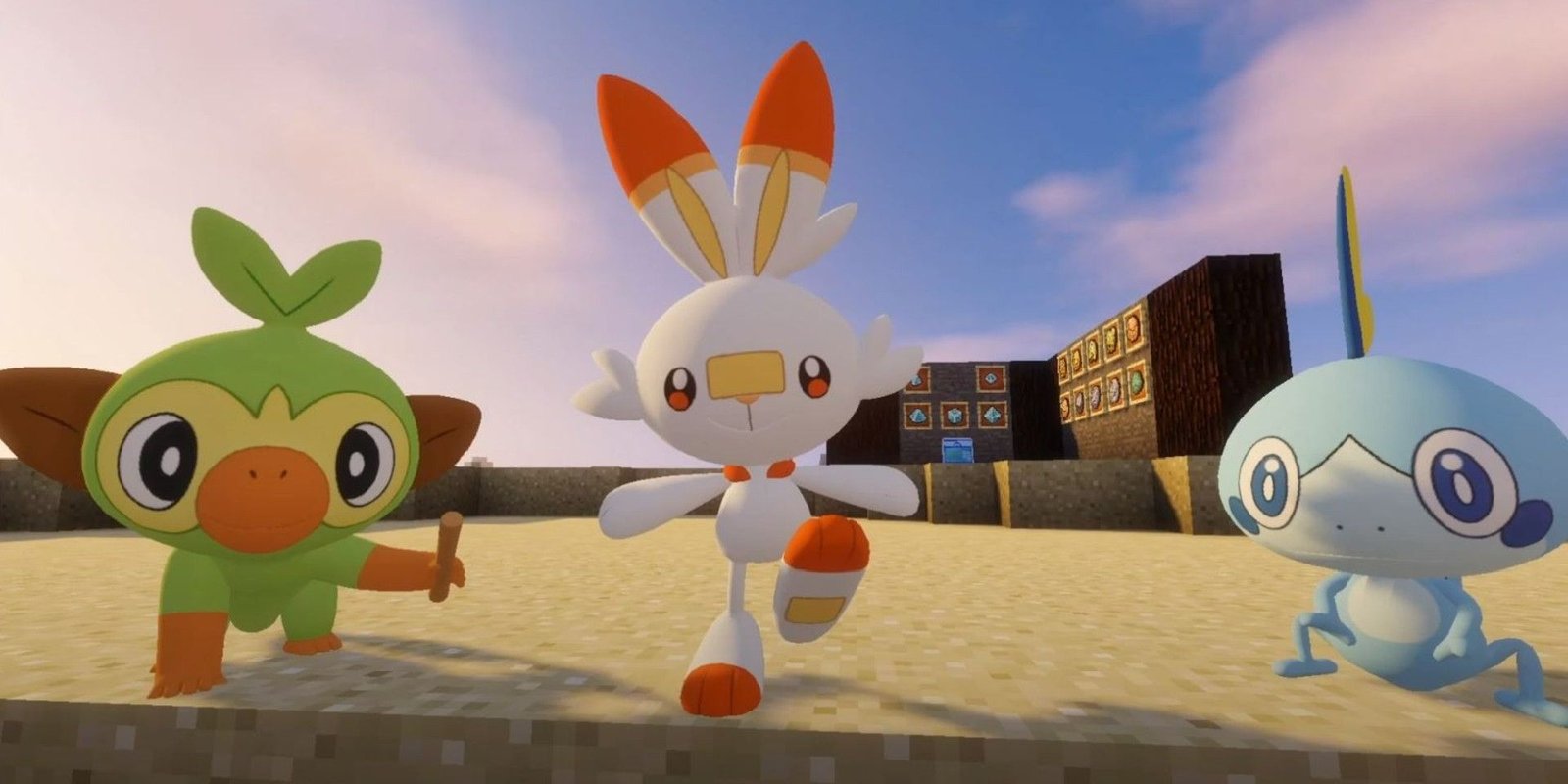 Pokesaga server in Minecraft