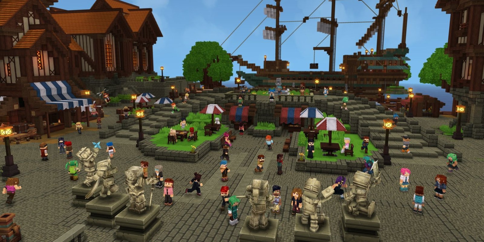 Hypixel server in Minecraft