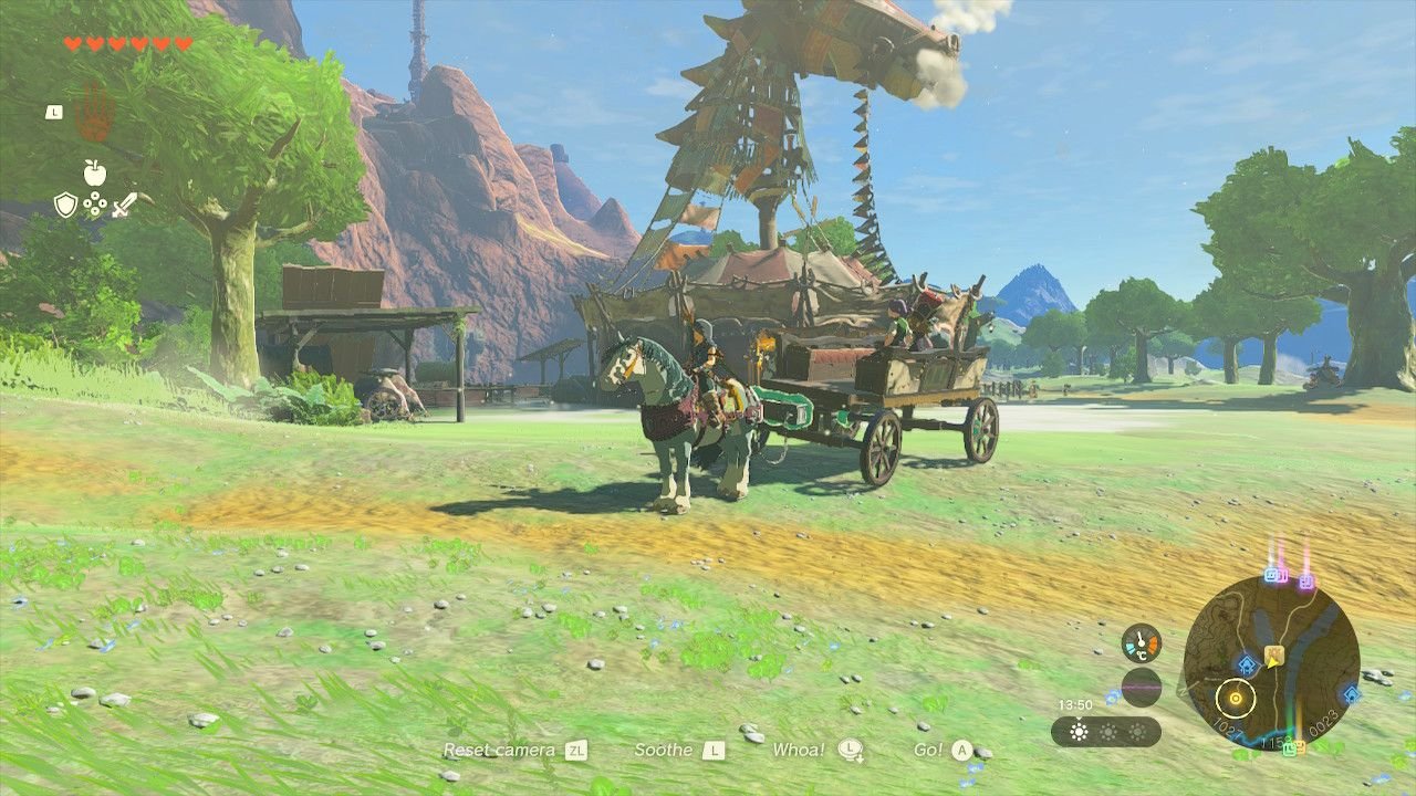 Tears of the Kingdom - Towing the Stable Trotters to the first Great Fairy