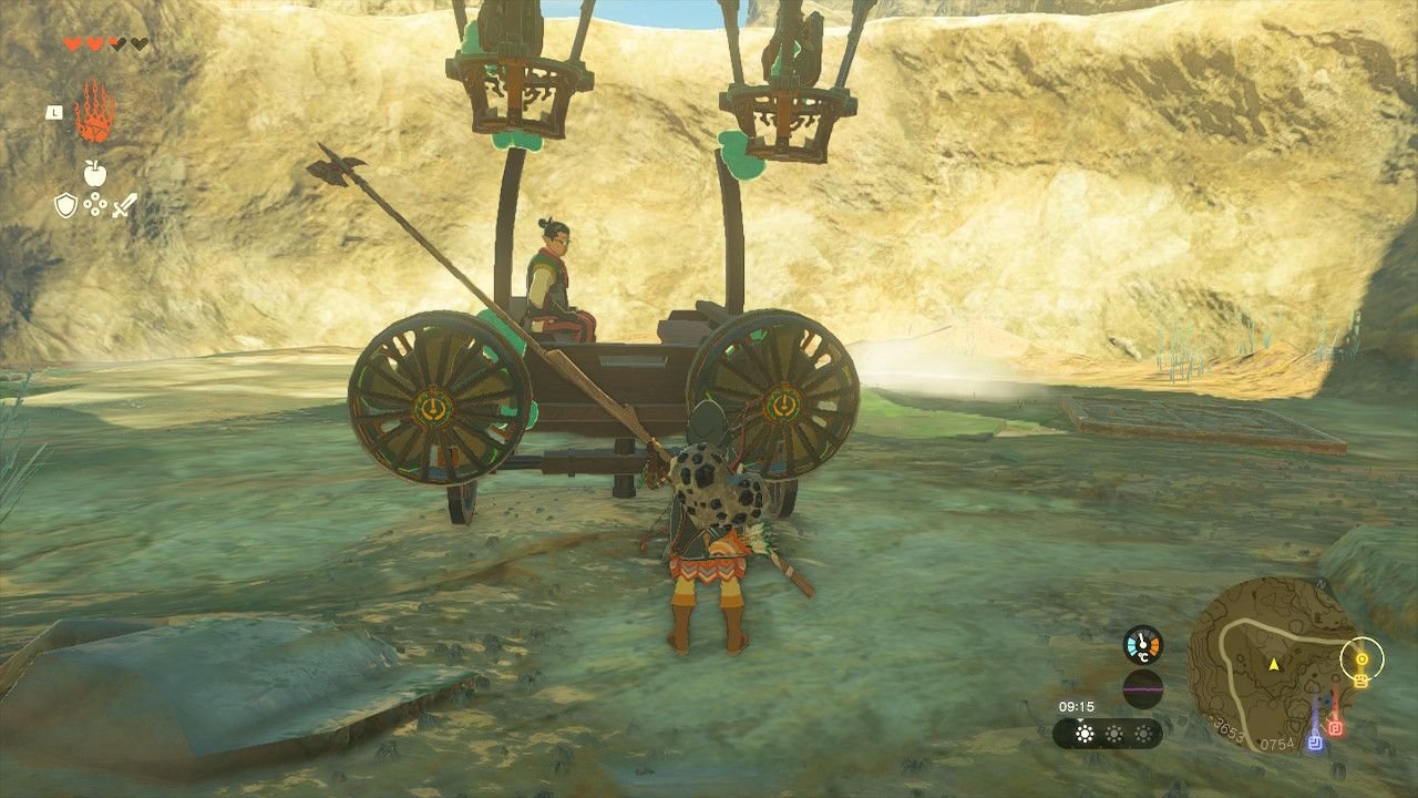 Tears of the Kingdom - Hornist vehicle