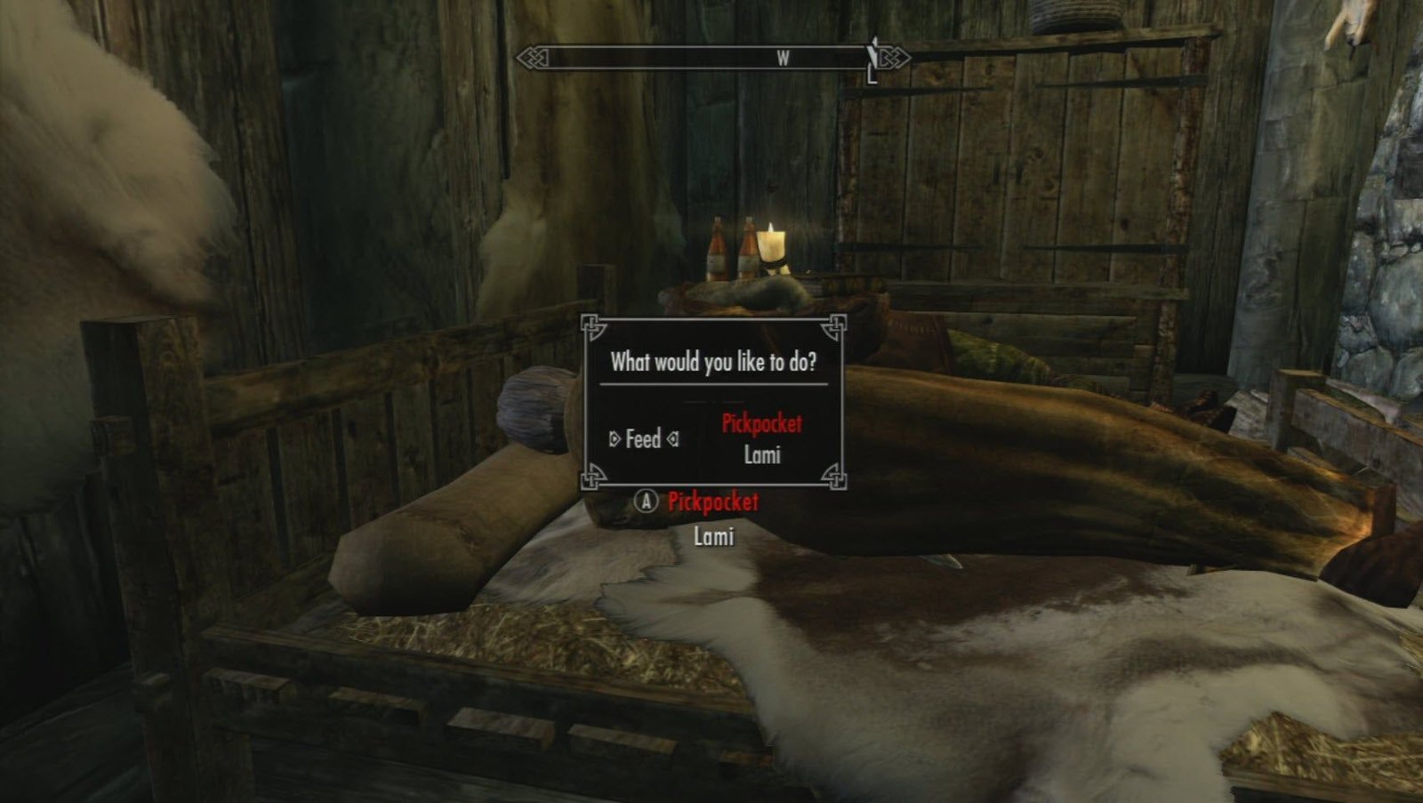skyrim feeding vampire