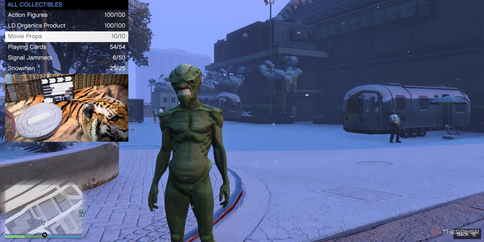 A near complete collection of collectibles in GTA Online
