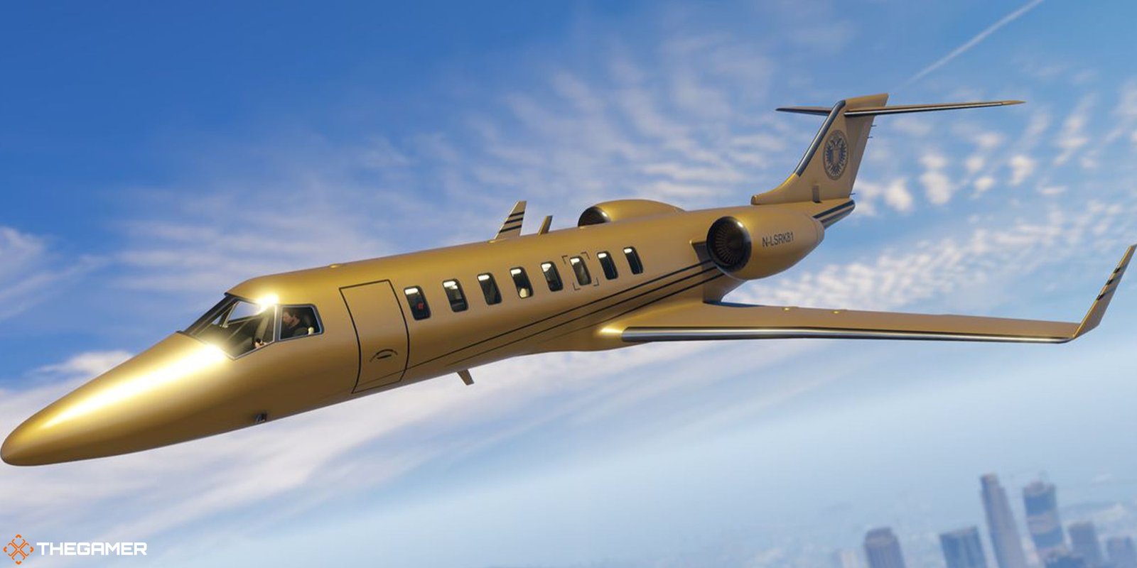 GTA Online - Golden plane