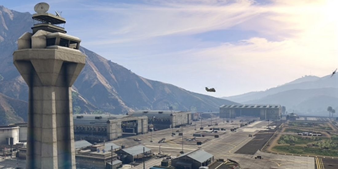 gta 5 fort zancudo control tower