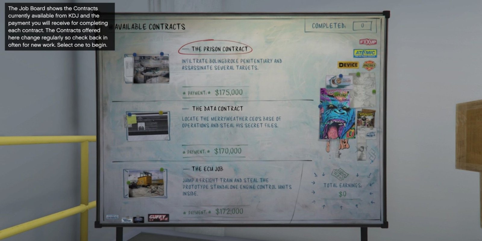 GTA Online Auto Shop Contracts