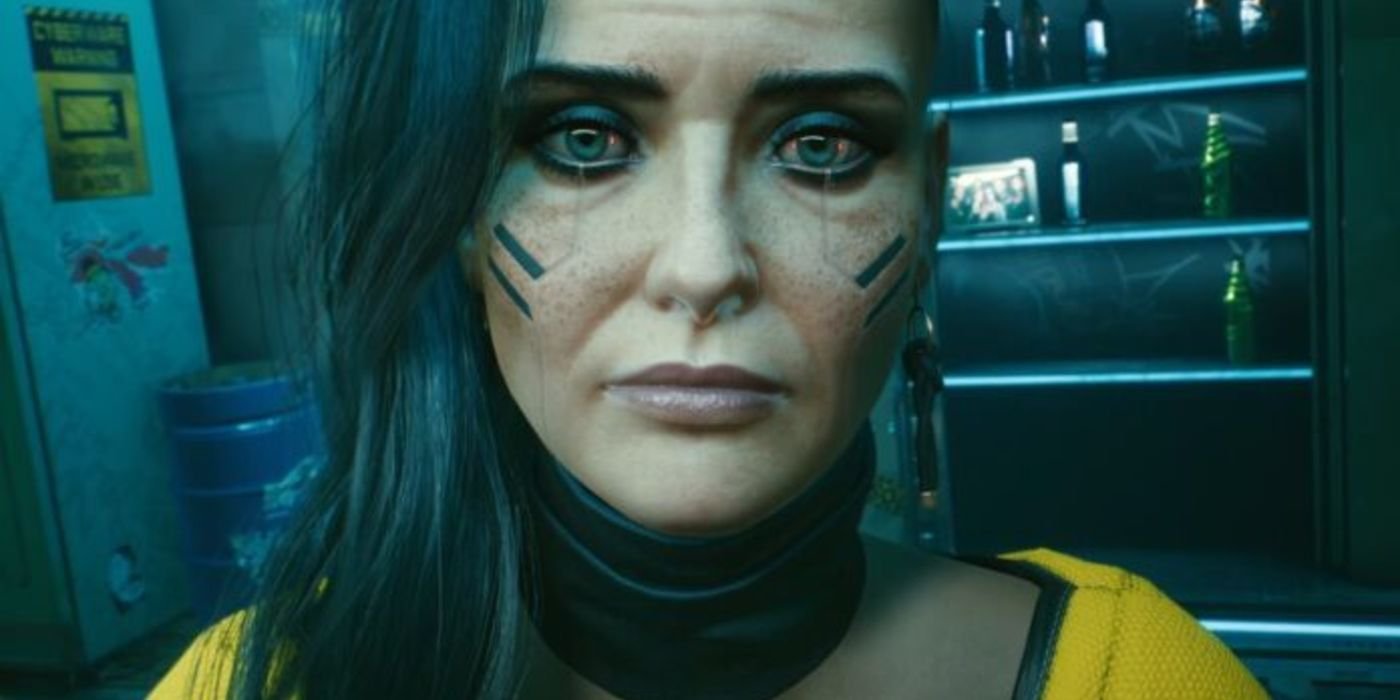 Cyberpunk 2077 rogue during blistering love